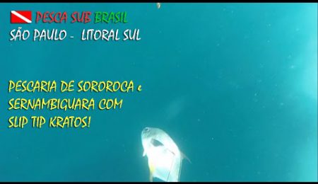 PESCA SUB - PESCARIA DE SOROROCAS E SERNAMBIGUARAS COM SLIP TIP KRATOS!
